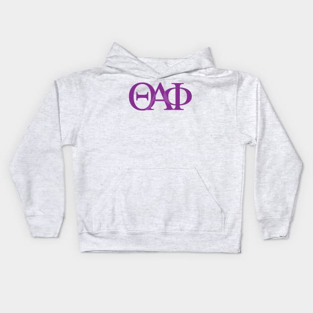 elmhurst college Theta Alpha Phi theatre Kids Hoodie by upcs